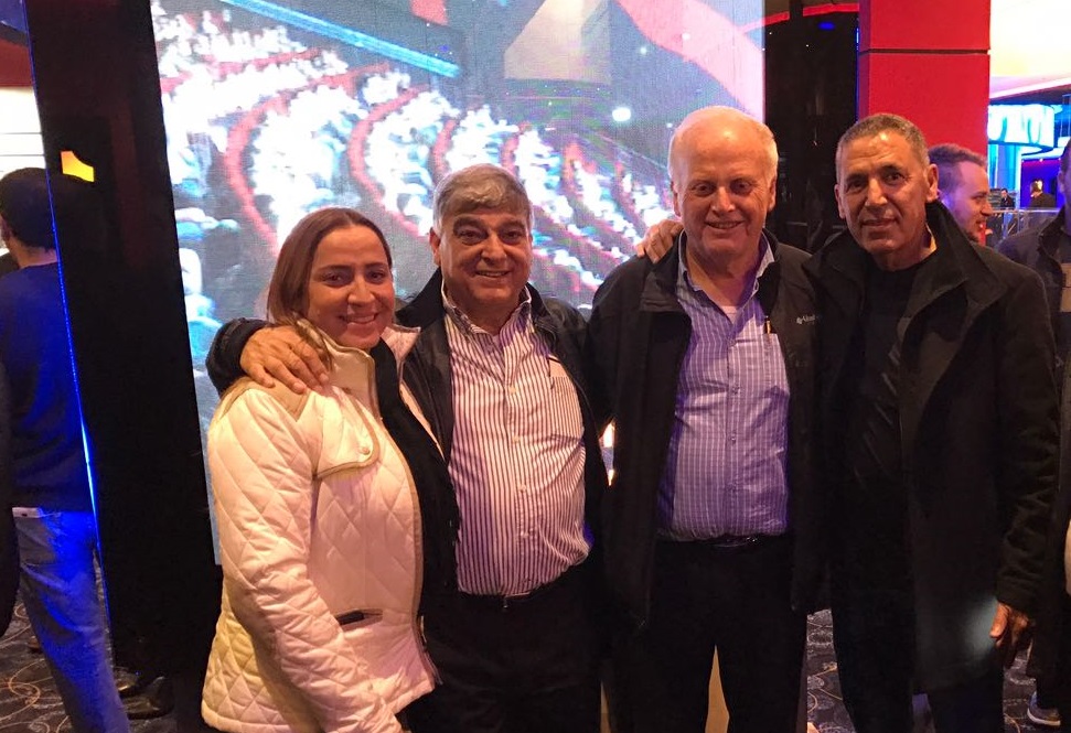 אלי אביסרור, אשר גרינבאום, יוסי סבן ועליזה מנור (קרדיט : יח